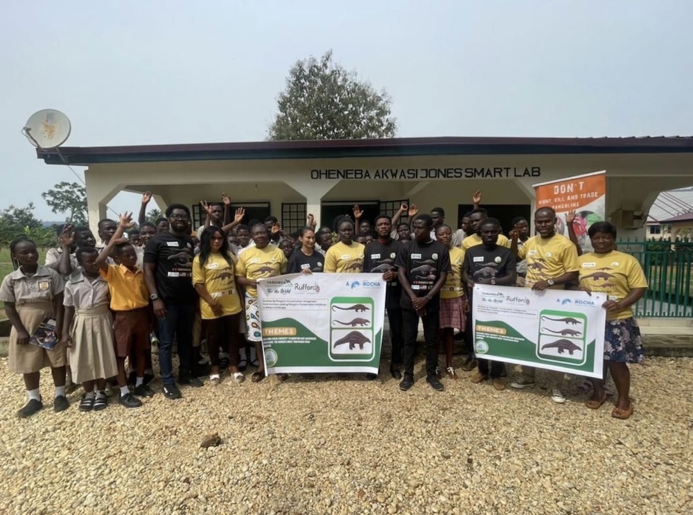 Scaling Up Pangolin Conservation in Ghana